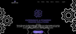 AlphaAITrade website